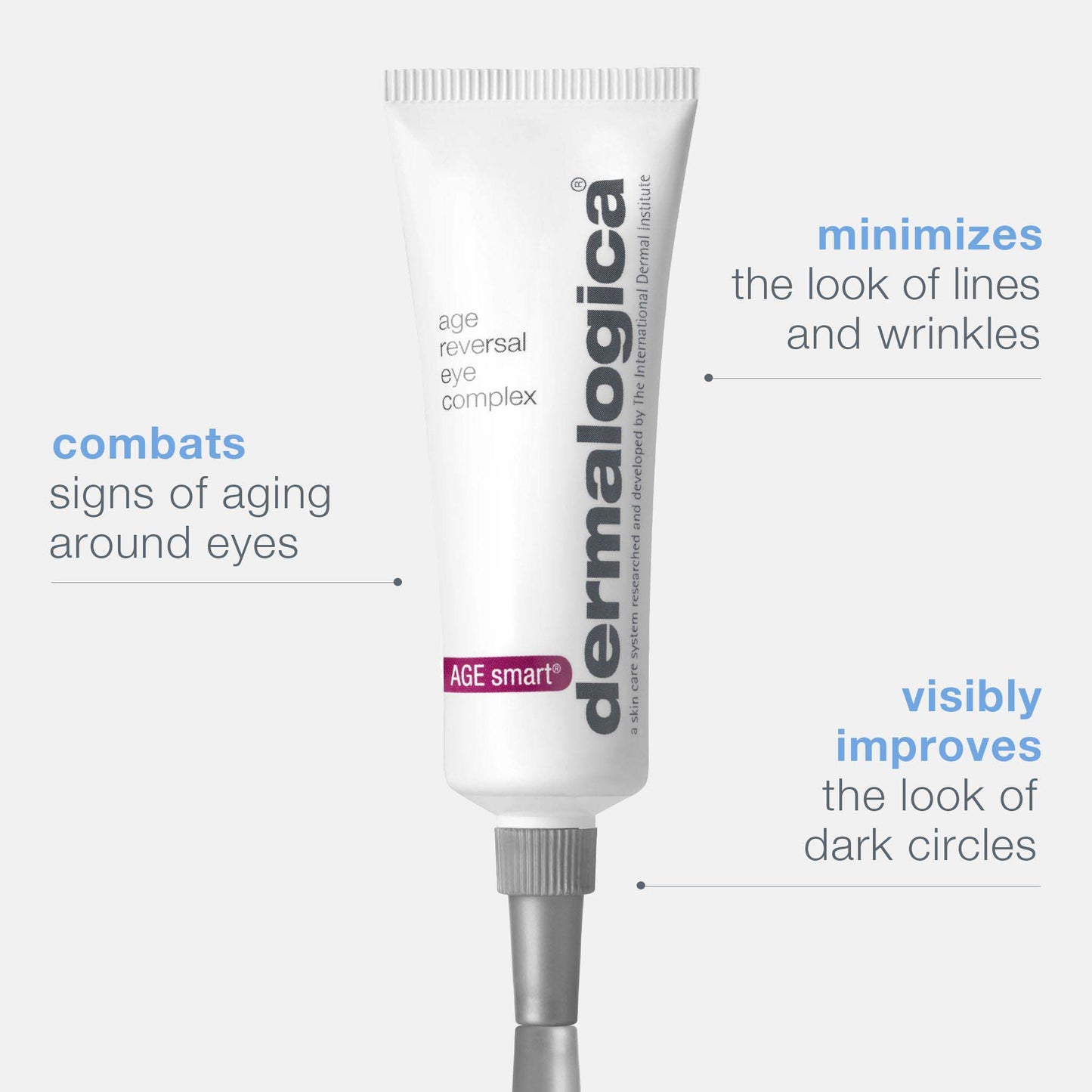 Dermalogica age reversal eye complex with text string benefits