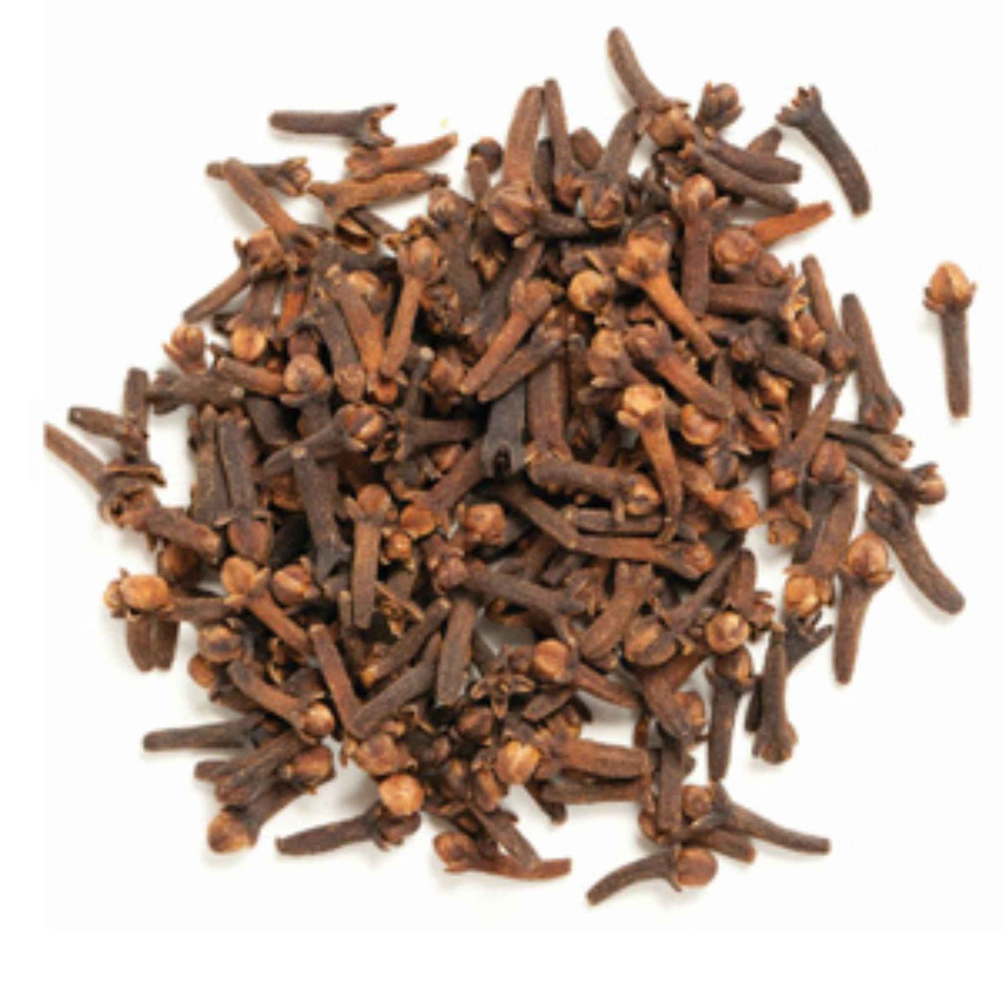 Cloves on a white background